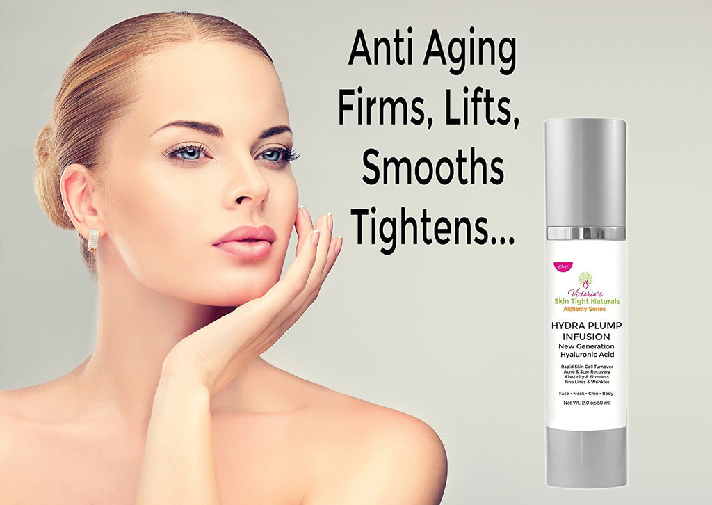 anti aging pure hyaluronic acid Improves Elasticity Firmness and tightens skin 