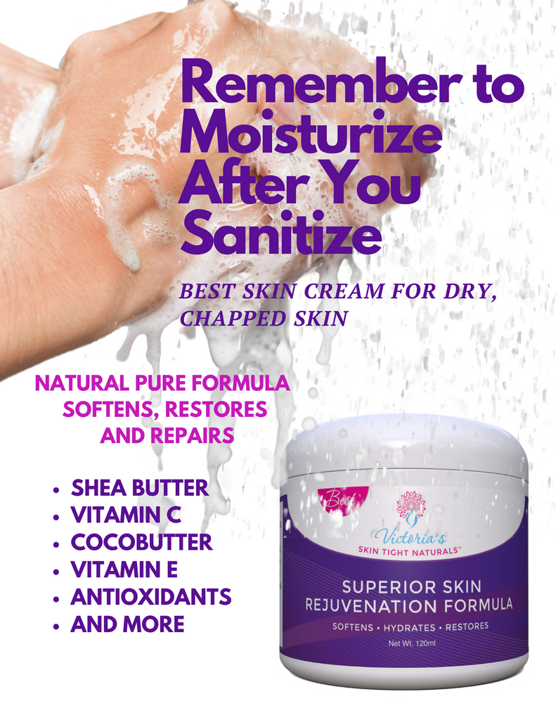 moisturizer for dry alcohol hands