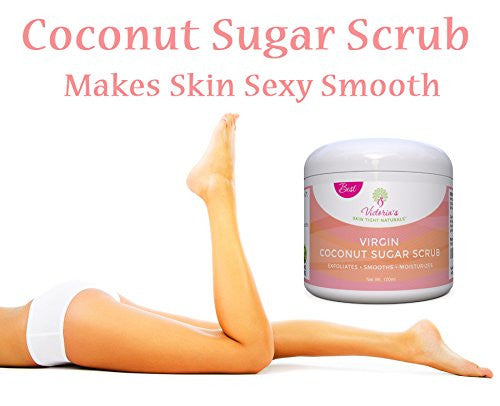 Virgin Coconut Sugar Scrub With Rich Oils and Creams