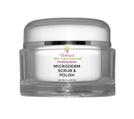 Microdermabrasion Exfoliation Skin Polish Cream For Crepe Skin