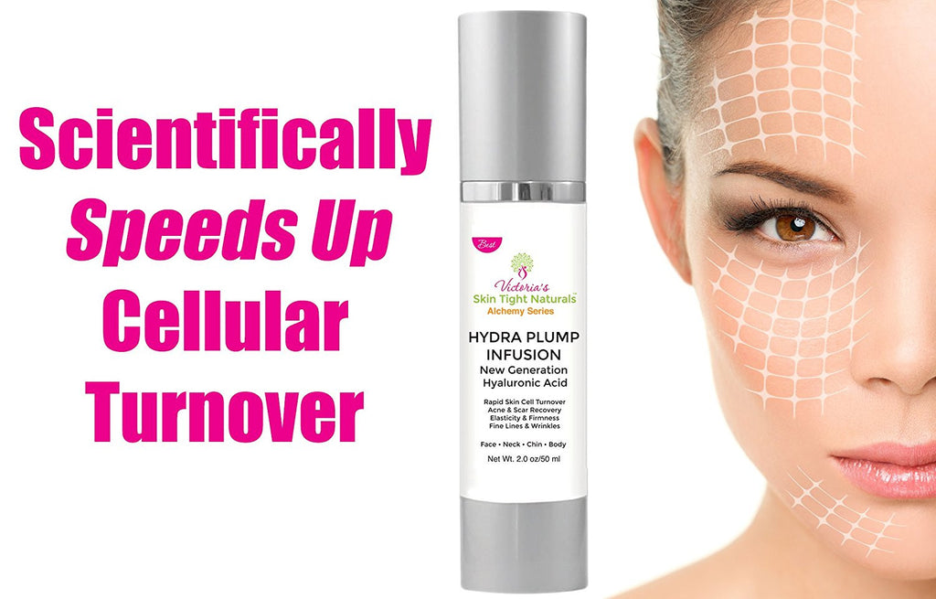 hyaluronic acid resurface skin and Improves Elasticity Firmness and tightens skin 