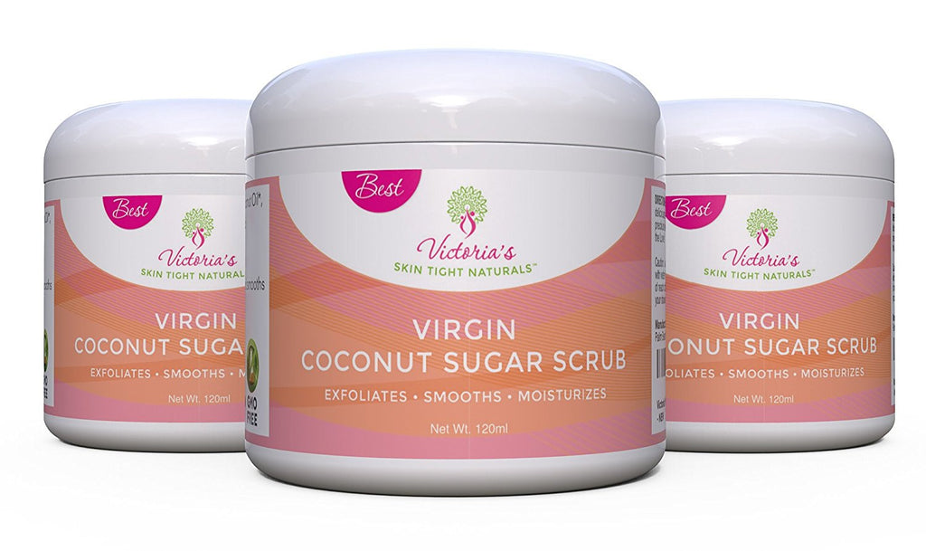 Virgin Coconut Sugar Scrub With Rich Oils and Creams
