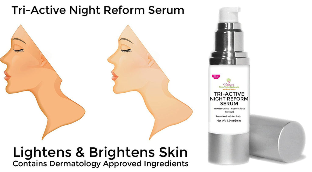 lighten and brighen dark spots Glycolic Acid Multi-Action Peptides  Pure Hyaluronic Acid Serum