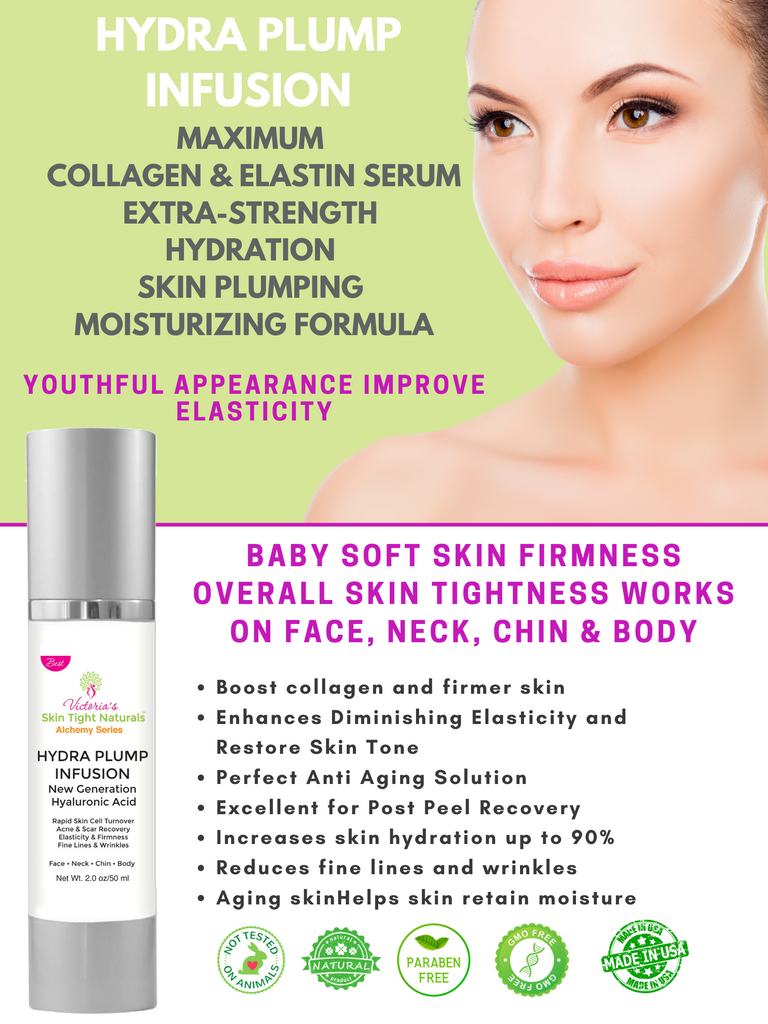 body and face hyaluronic acid serum  retinol wrinkles  fill in fine lines