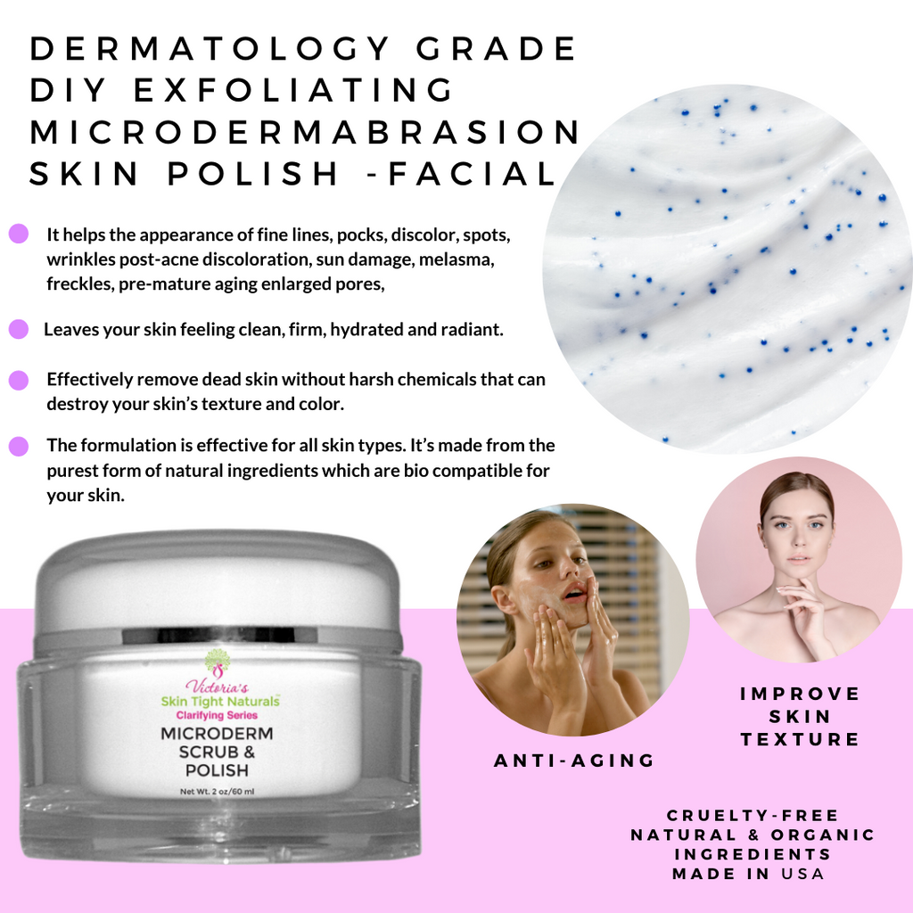 microdermabrasion diy exfoliating crepe skin 