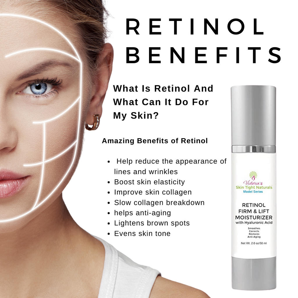 retinol cream wrinkles spots collagen 