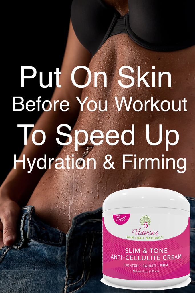 sweat workout cellulite cream